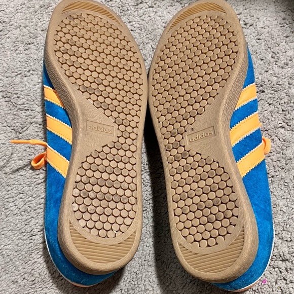 Adidas Size 13 Stadt Blue & Orange - Picture 4 of 4